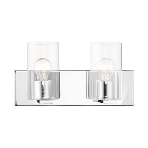 Zurich Two Light Vanity in Polished Chrome (107|16552-05)