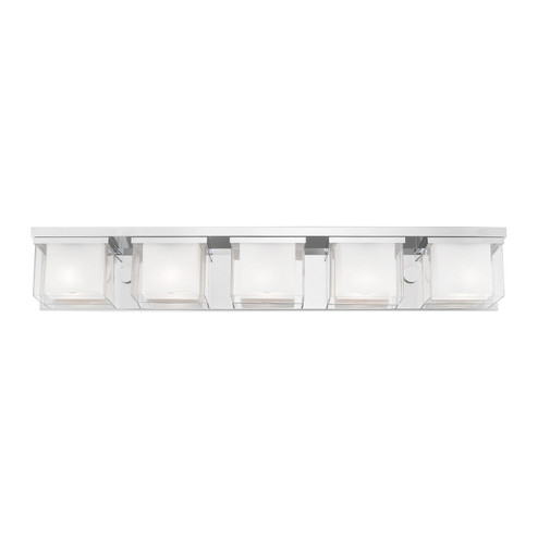 Duval Five Light Bath Vanity in Polished Chrome (107|10125-05)