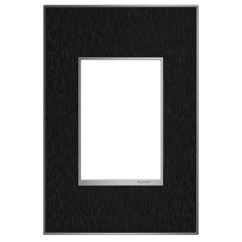Adorne Gang Wall Plate in Black Stainless (246|AWM1G3BLS4)