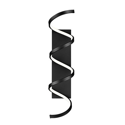 Synergy LED Wall Sconce in Black (347|WS93736-BK)