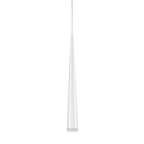 Mina LED Pendant in White (347|401215WH-LED)