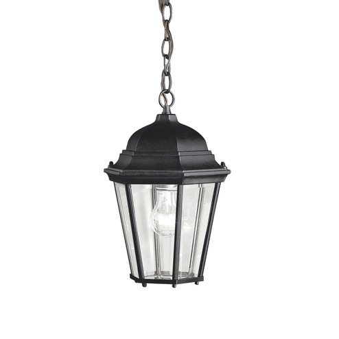 Madison One Light Outdoor Pendant in Black (12|9805BK)