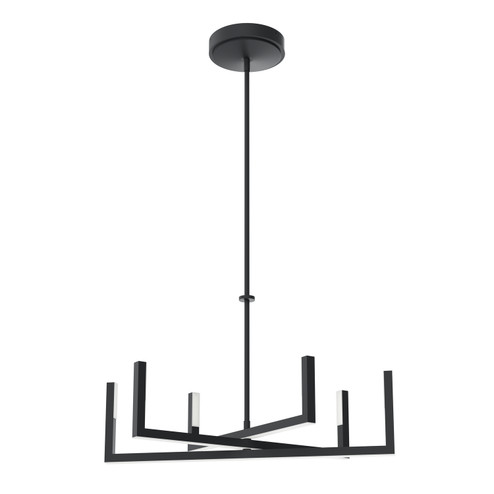 Priam LED Chandelier in Matte Black (12|84313MBK)