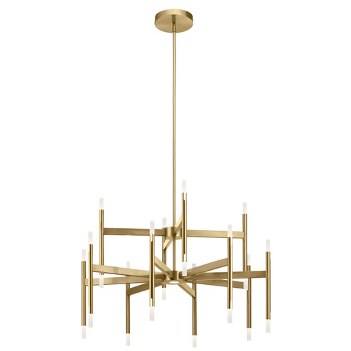 Kizette LED Chandelier in Champagne Gold (12|84178)