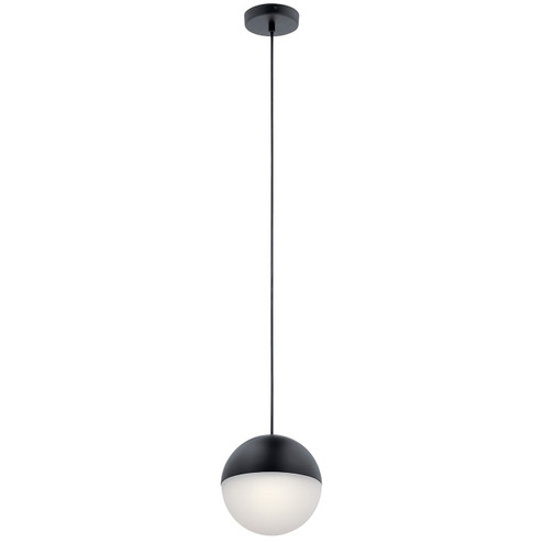 Moonlit LED Pendant in Matte Black (12|83854MBKWH)