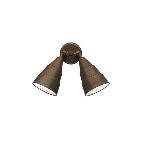 Two Light Outdoor Wall Mount in Architectural Bronze (12|6052AZ)