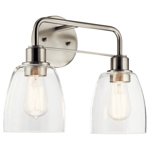 Meller Two Light Bath in Nickel Textured (12|55101NI)