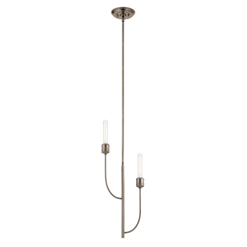 Hatton Two Light Pendant in Classic Pewter (12|52258CLP)