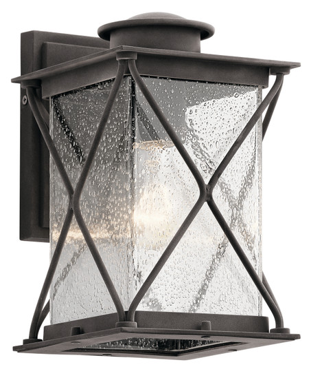 Argyle One Light Outdoor Wall Mount in Weathered Zinc (12|49743WZC)