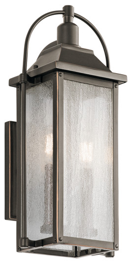 Harbor Row Two Light Outdoor Wall Mount in Olde Bronze (12|49714OZ)