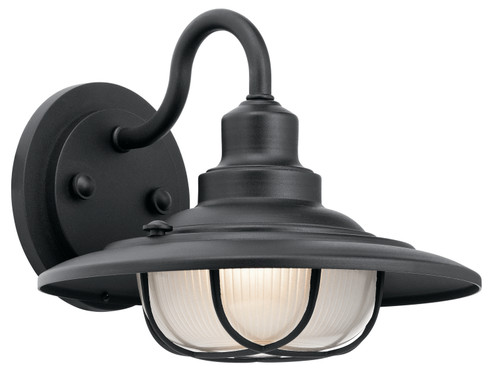 Harvest Ridge One Light Outdoor Wall Mount in Textured Black (12|49691BKT)