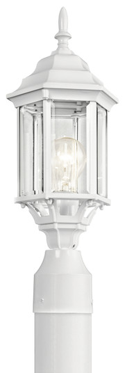 Chesapeake One Light Outdoor Post Mount in White (12|49256WH)