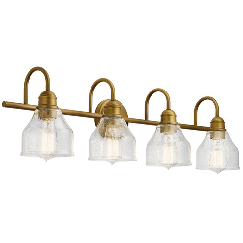 Avery Four Light Bath in Natural Brass (12|45974NBR)