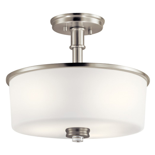 Joelson LED Semi Flush Mount in Brushed Nickel (12|43926NIL18)