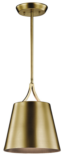 Maclain One Light Mini Pendant in Natural Brass (12|43743NBR)