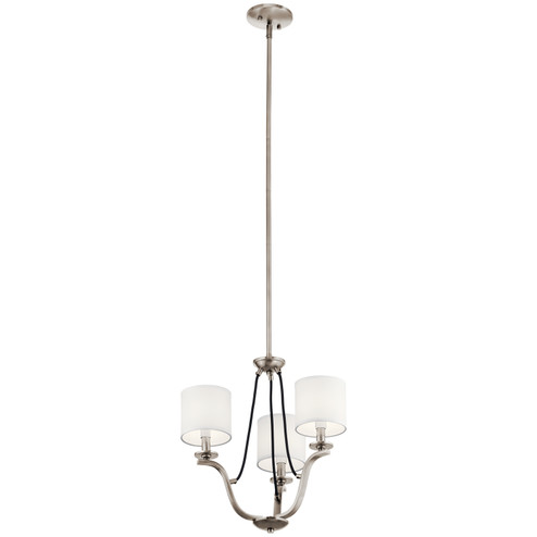 Thisbe Three Light Mini Chandelier in Classic Pewter (12|43531CLP)