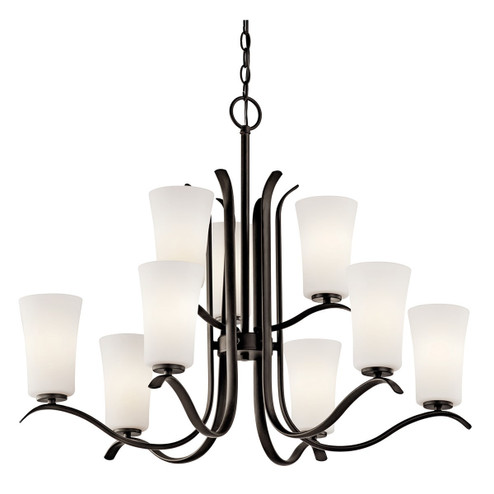 Armida LED Chandelier in Olde Bronze (12|43075OZL18)