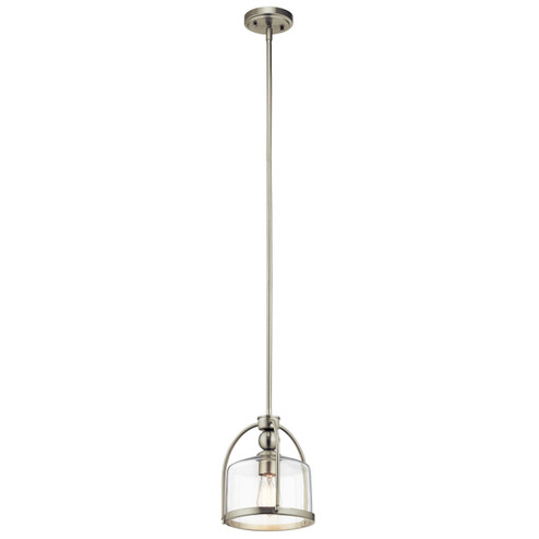 One Light Mini Pendant in Brushed Nickel (12|42798NI)