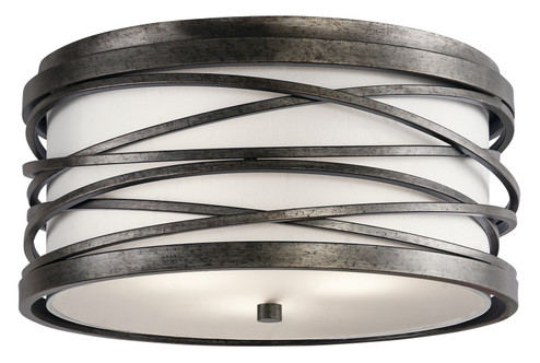 Krasi Three Light Flush Mount in Warm Bronze (12|42479WMZ)