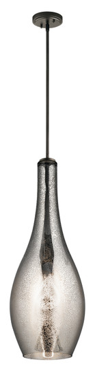 Everly One Light Pendant in Olde Bronze (12|42475OZMER)