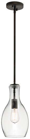 Everly One Light Pendant in Olde Bronze (12|42456OZCLR)