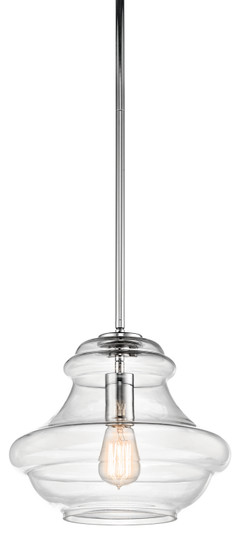 Everly One Light Pendant in Chrome (12|42044CH)