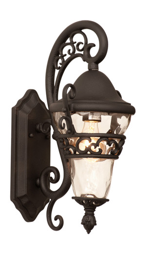 Anastasia One Light Outdoor Wall Bracket in Textured Matte Black (33|9411MB)