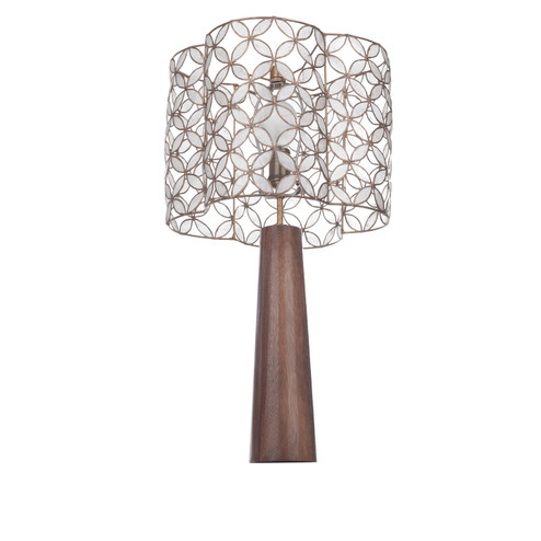 Maurelle One Light Table Lamp in Oxidized Gold Leaf (33|515091OL)