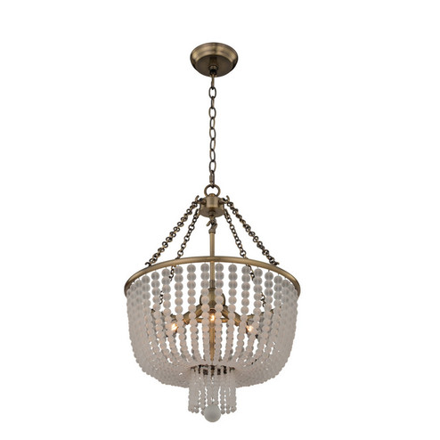 Esperanza Four Light Pendant in Brushed Champagne Gold (33|511855BCG)