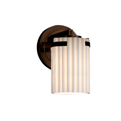 Limoges One Light Wall Sconce in Dark Bronze (102|POR-8451-10-PLET-DBRZ)