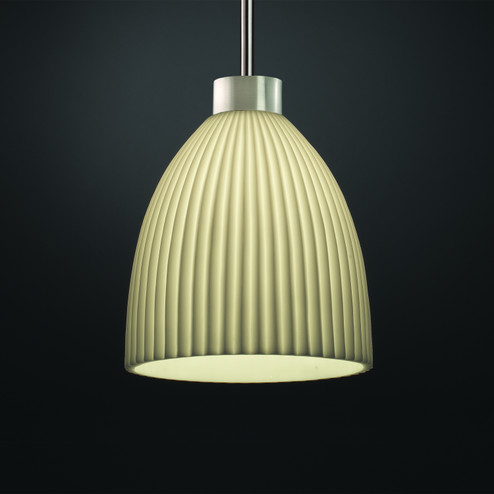 Porcelina One Light Pendant in Matte Black (102|PNA-8814-18-PLET-MBLK-RIGID)