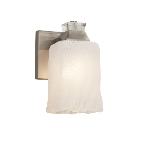 Veneto Luce One Light Wall Sconce in Brushed Nickel (102|GLA-8471-16-WTFR-NCKL)