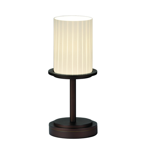 Fusion One Light Table Lamp in Brushed Nickel (102|FSN-8798-10-RBON-NCKL)
