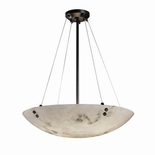 LumenAria 12 Light Pendant in Brushed Nickel (102|FAL-9669-35-NCKL-F6)