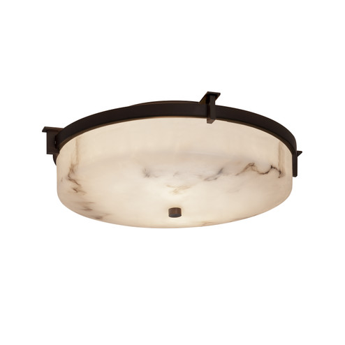 LumenAria Two Light Flush-Mount in Brushed Nickel (102|FAL-8985-NCKL)