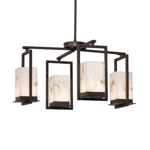 LumenAria LED Outdoor Chandelier in Dark Bronze (102|FAL-7510W-DBRZ)