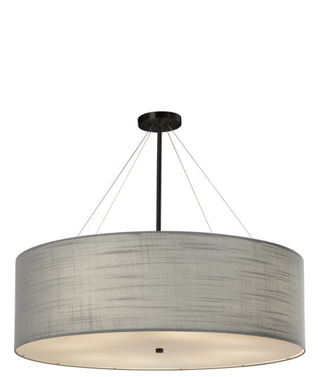 Textile Eight Light Pendant in Matte Black (102|FAB-9594-GRAY-MBLK)