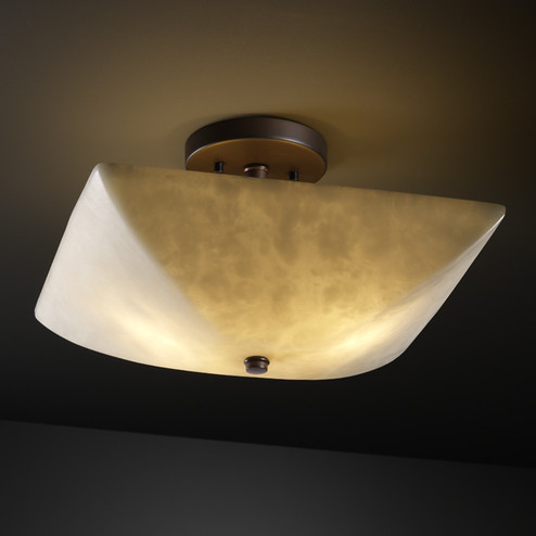 Clouds LED Semi-Flush Mount in Brushed Nickel (102|CLD-9695-25-NCKL-LED2-2000)