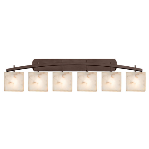 Alabaster Rocks LED Bath Bar in Polished Chrome (102|ALR-8596-55-CROM-LED6-4200)