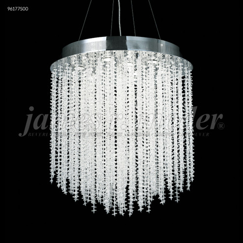 Continental Fashion Nine Light Chandelier in Silver (64|96177S00)
