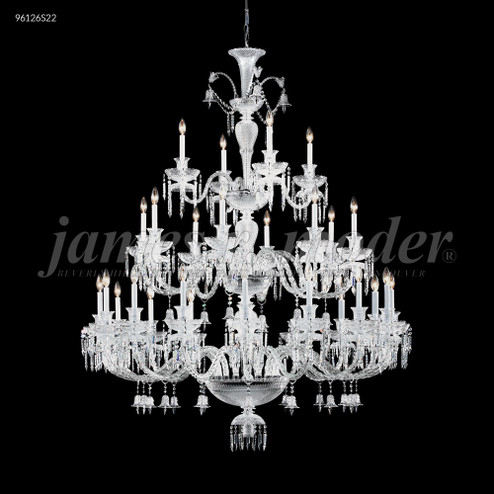 Le Chateau 28 Light Chandelier in Silver (64|96126S11-74)