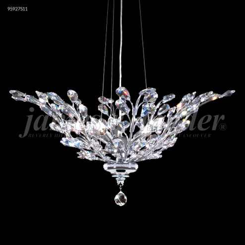 Florale Five Light Pendant in Silver (64|95927S11)