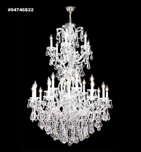 Maria Theresa Royal 36 Light Chandelier in Silver (64|94746S00)