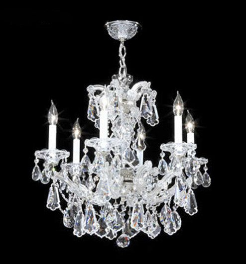 Maria Theresa Royal Six Light Chandelier in Gold Lustre (64|94716GL00)