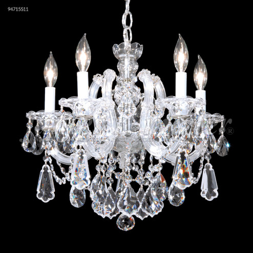 Maria Theresa Royal Five Light Pendant in Silver (64|94715S11)