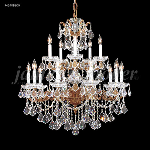 Madrid Cast Brass 15 Light Chandelier in Bronze (64|94340BZ00)