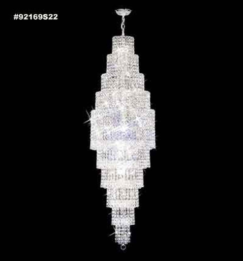 Prestige 58 Light Chandelier in Silver (64|92169S11)