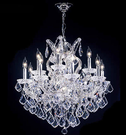 Maria Theresa Grand 12 Light Chandelier in Silver (64|91812S22)