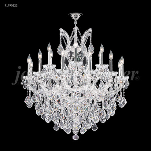 Maria Theresa Grand 18 Light Chandelier in Silver (64|91790S22)