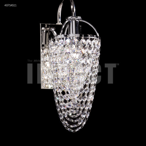 Contemporary One Light Wall Sconce Basket in Silver (64|40714S11)